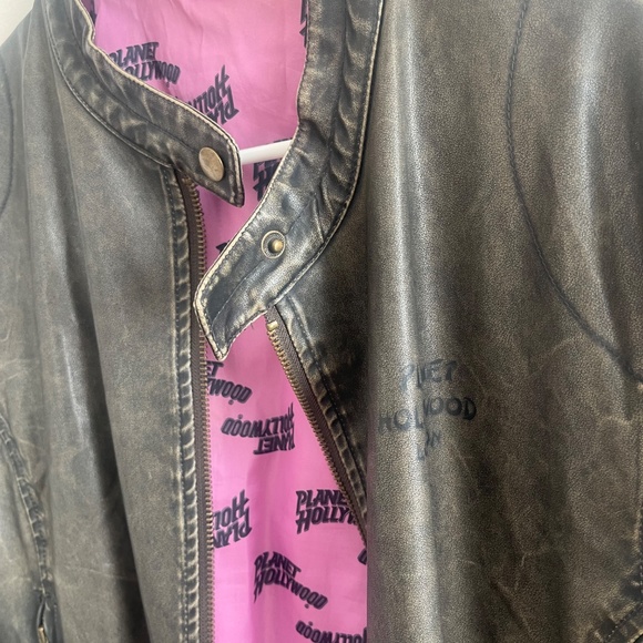 Leather Jacket - Planet Hollywood London - Picture 2 of 4